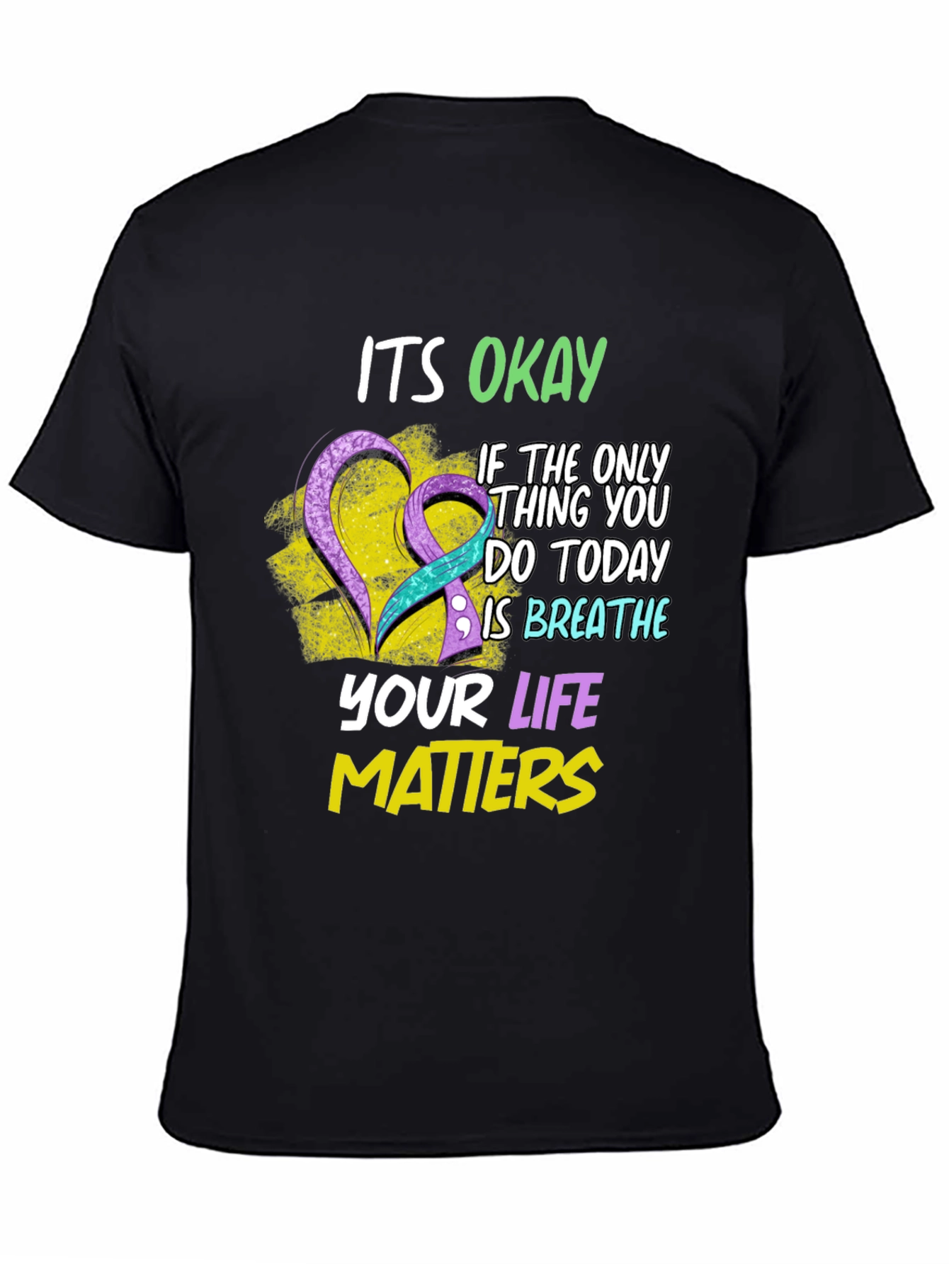 Its Okay Mental Health Awareness T-Shirt
