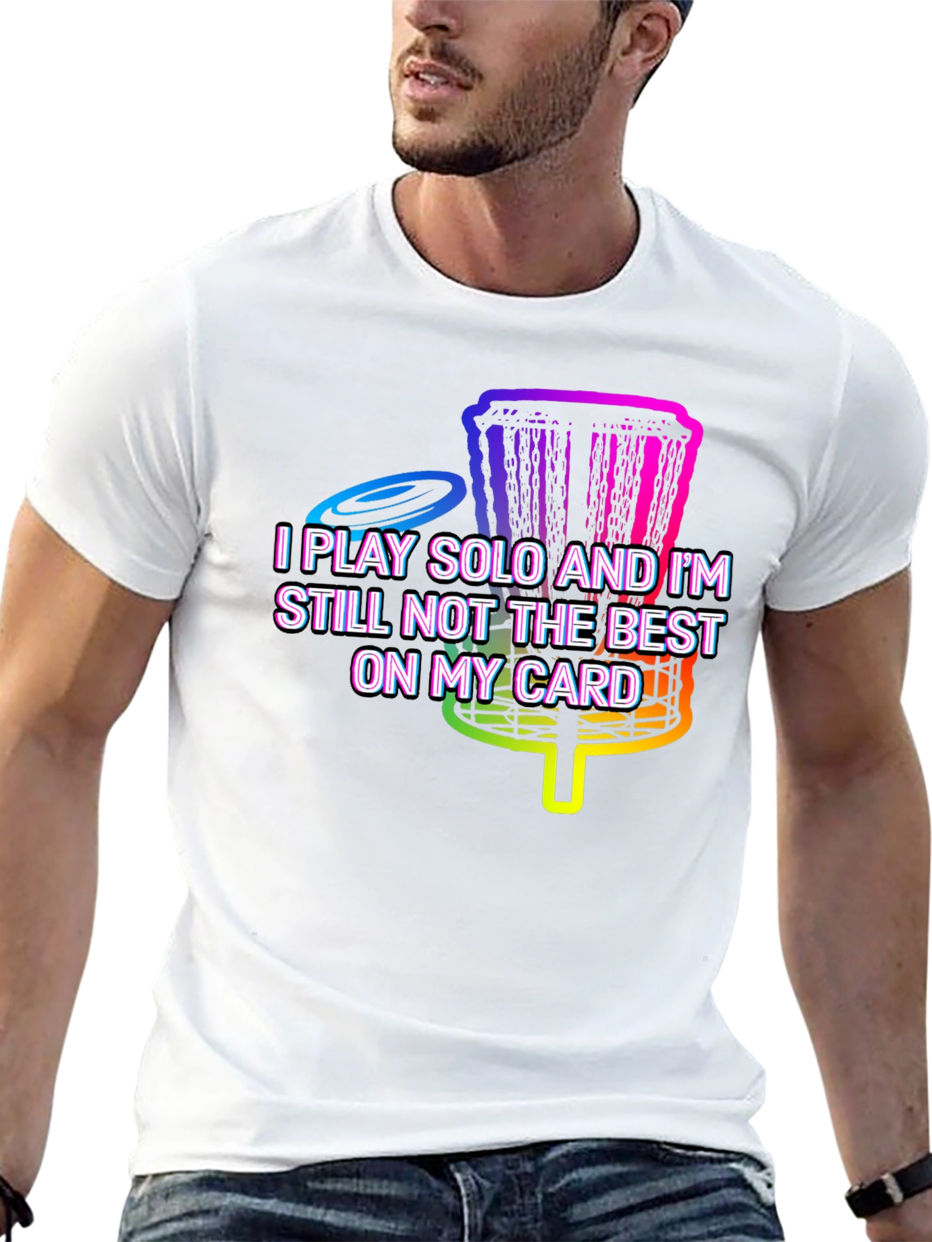 Solo Disc Golf T-Shirt: Play Your Own Game!