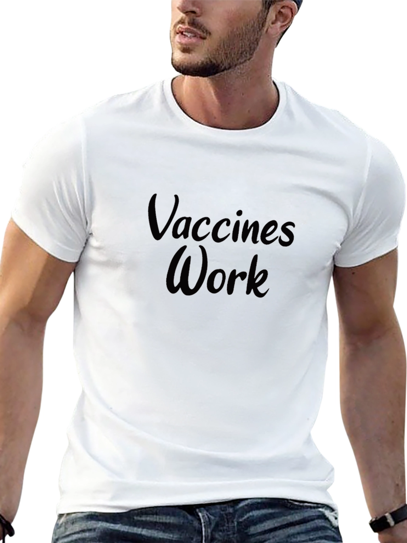 Vaccines Work T-Shirt - Pro-Vaccine Statement Tee