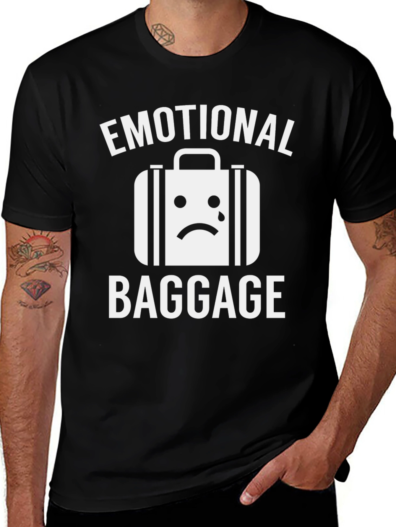 Emotional Baggage Graphic T-Shirt