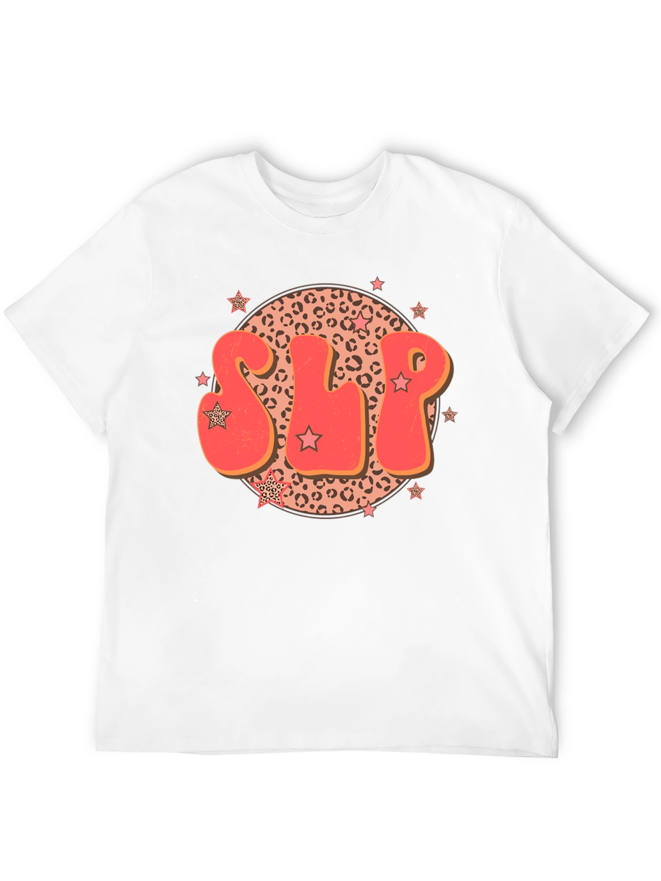 SLP Leopard Print Star T-Shirt