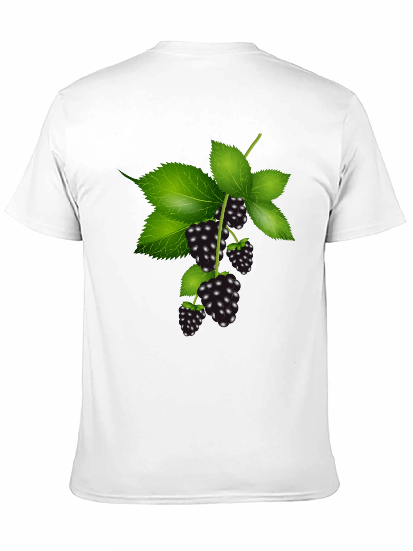 Blackberry Branch Graphic Tee - Stylish Casual Wear