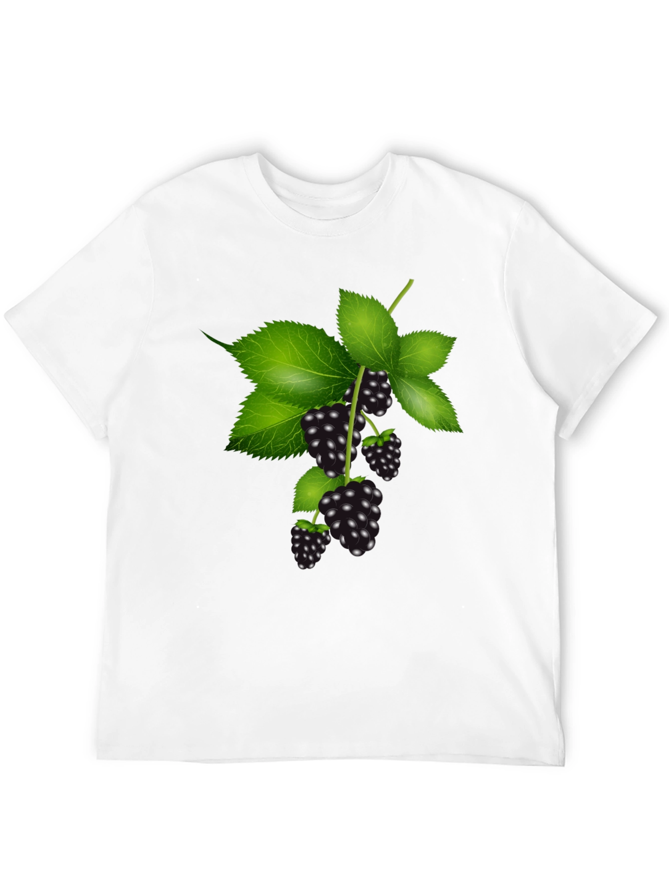 Blackberry Branch Graphic Tee - Stylish Casual Wear