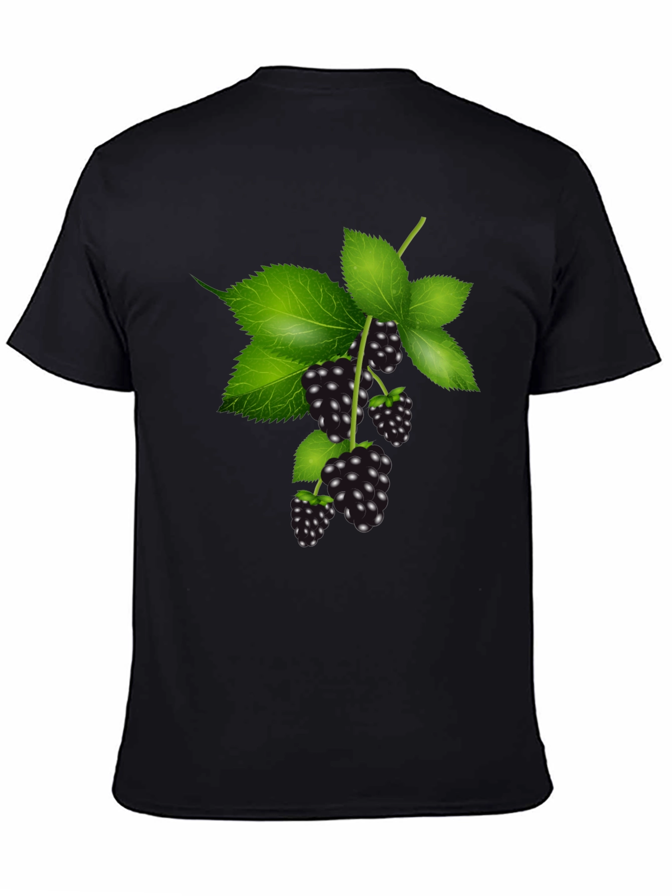 Blackberry Branch Graphic Tee - Stylish Casual Wear