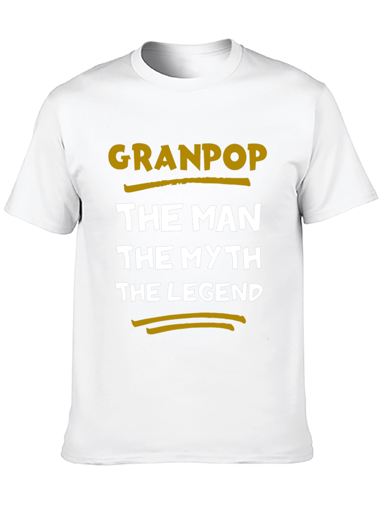 Granpop T-Shirt - The Man The Myth The Legend