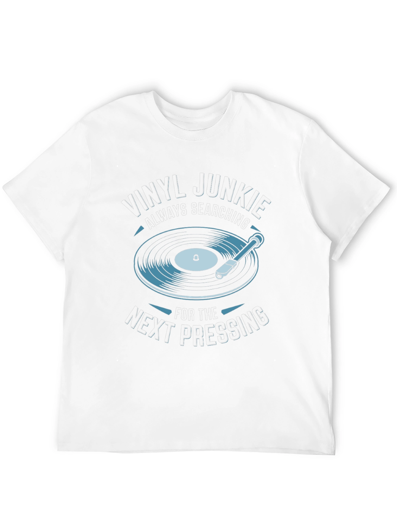 Vinyl Junkie T-Shirt - Always Searching