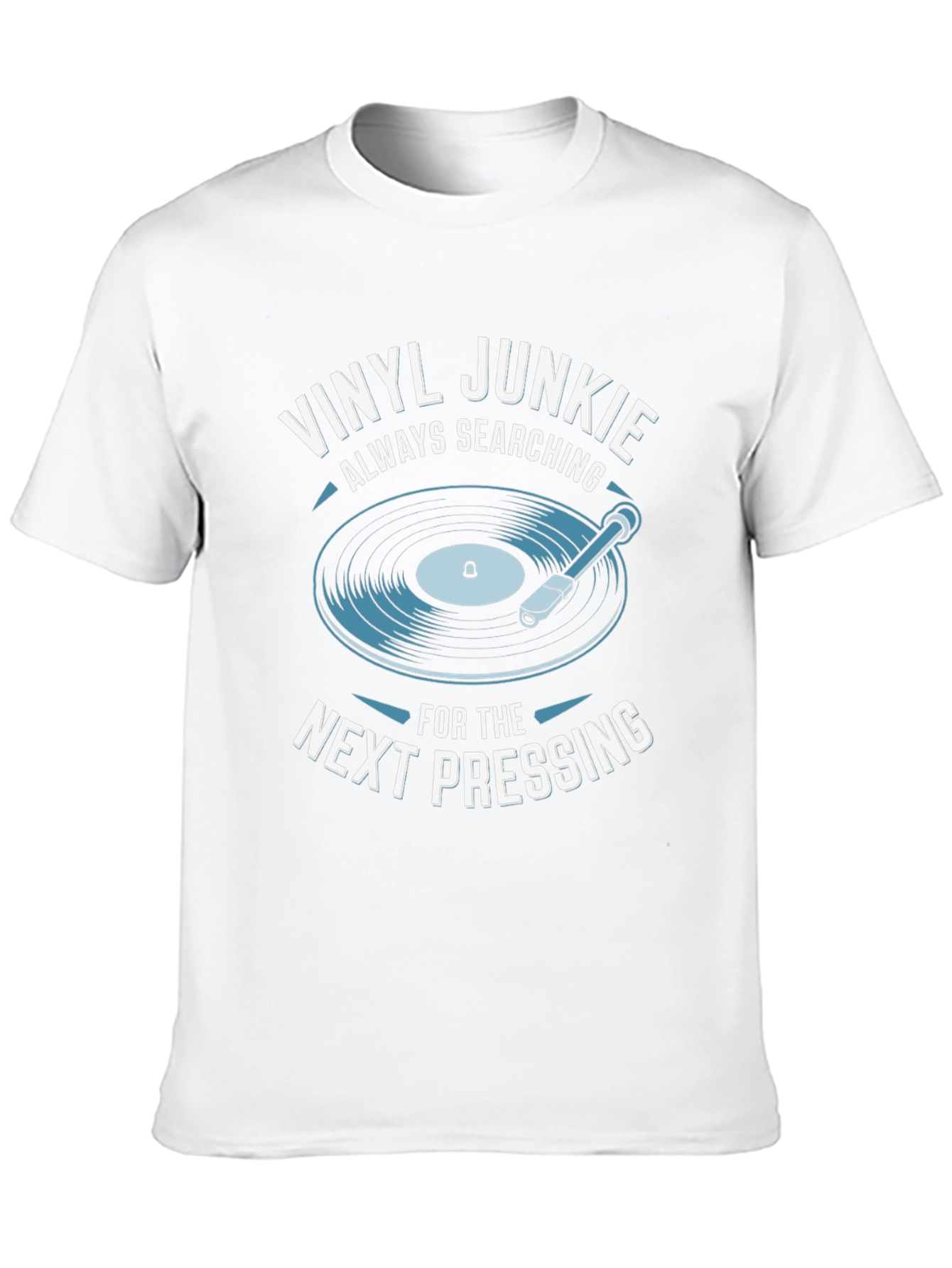 Vinyl Junkie T-Shirt - Always Searching