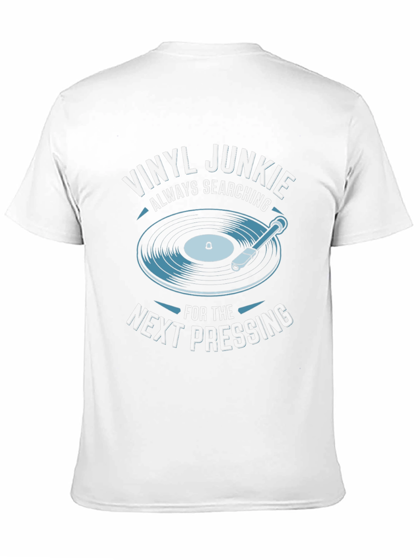 Vinyl Junkie T-Shirt - Always Searching