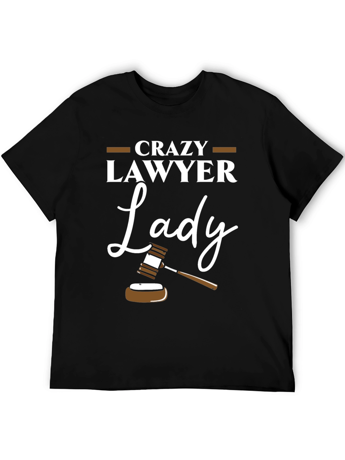 Crazy Lawyer Lady Graphic Tee
