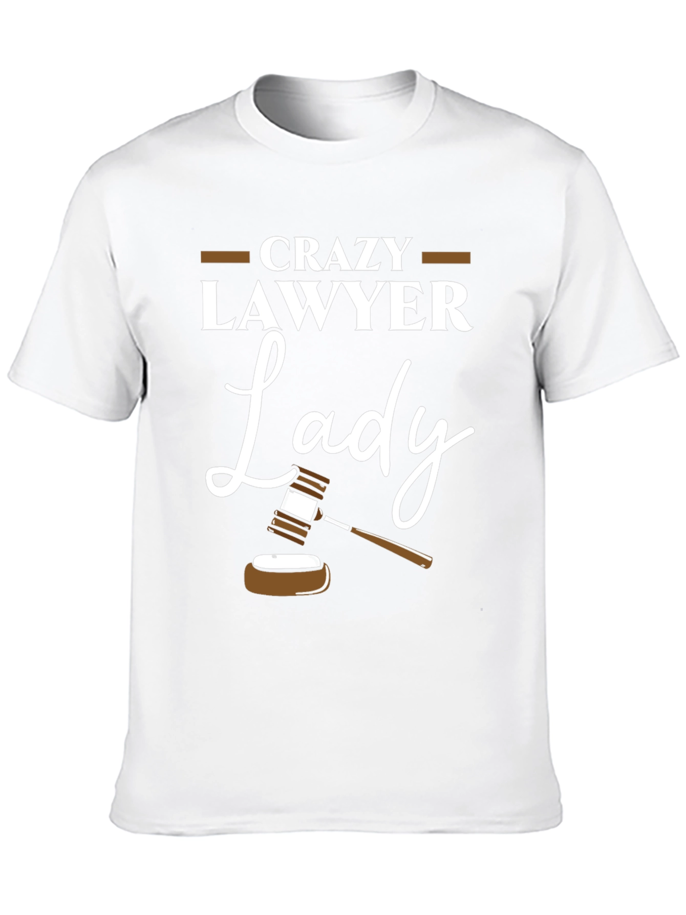 Crazy Lawyer Lady Graphic Tee