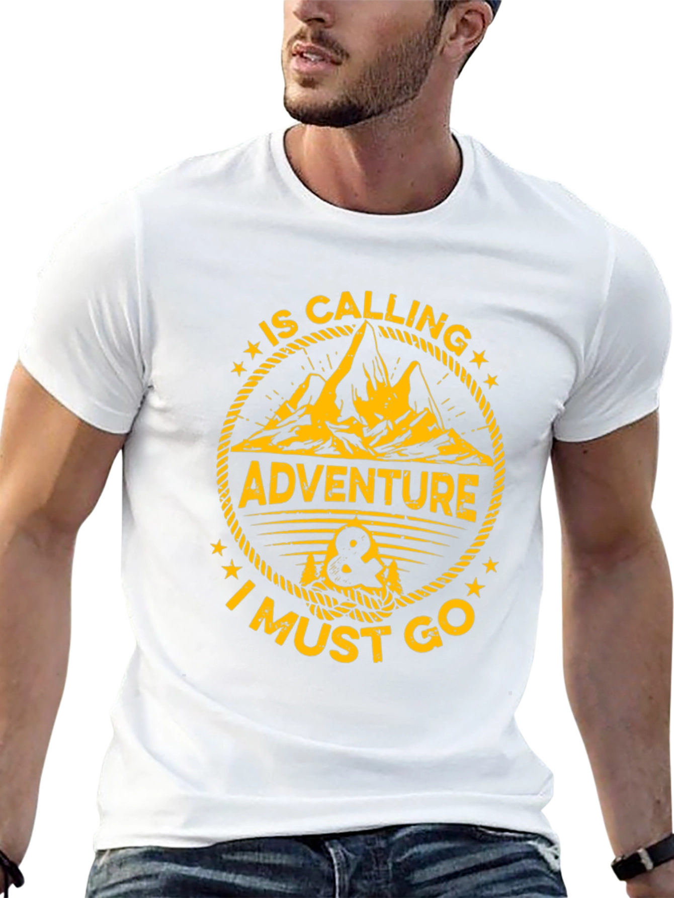 Adventure Calling T-Shirt - Black