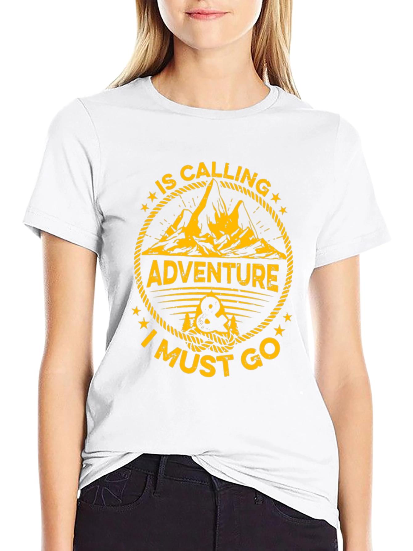 Adventure Calling T-Shirt - Black