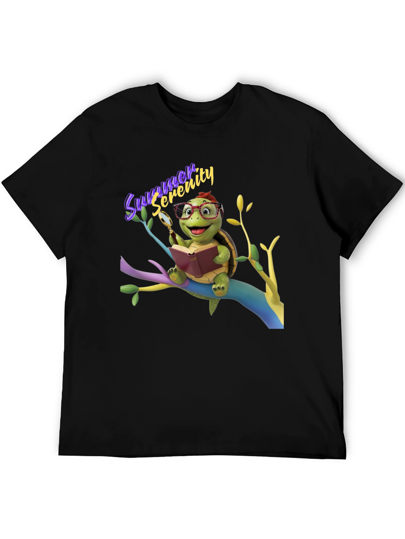 Summer Serenity Turtle T-Shirt
