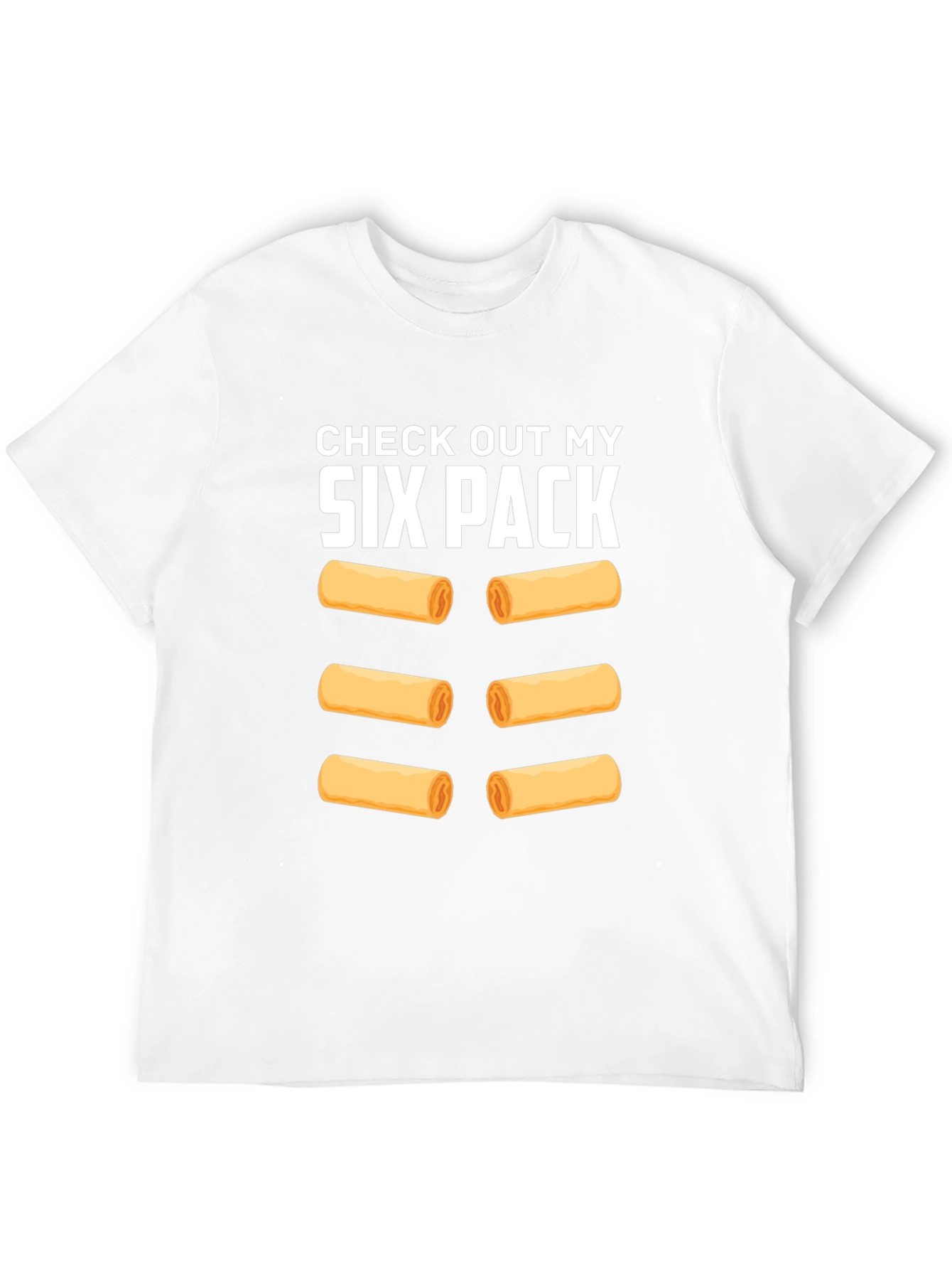 Funny Six Pack Spring Roll T-Shirt