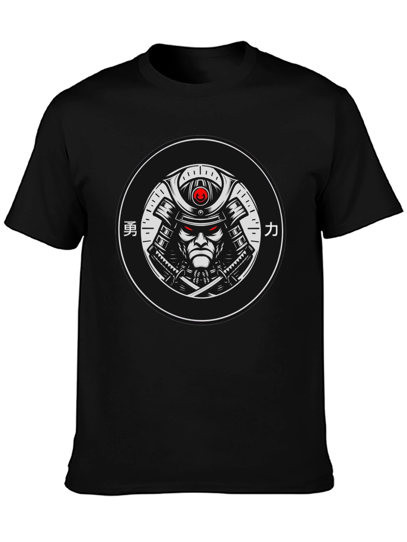Samurai Graphic Black T-Shirt