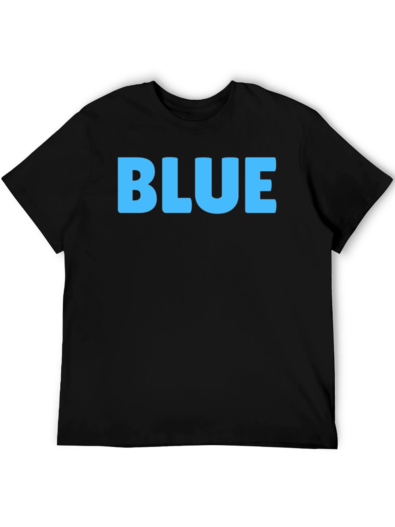 Bold BLUE Graphic Tee - Casual Comfort