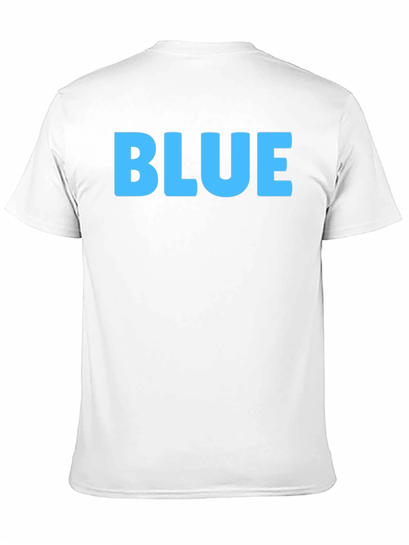 Bold BLUE Graphic Tee - Casual Comfort