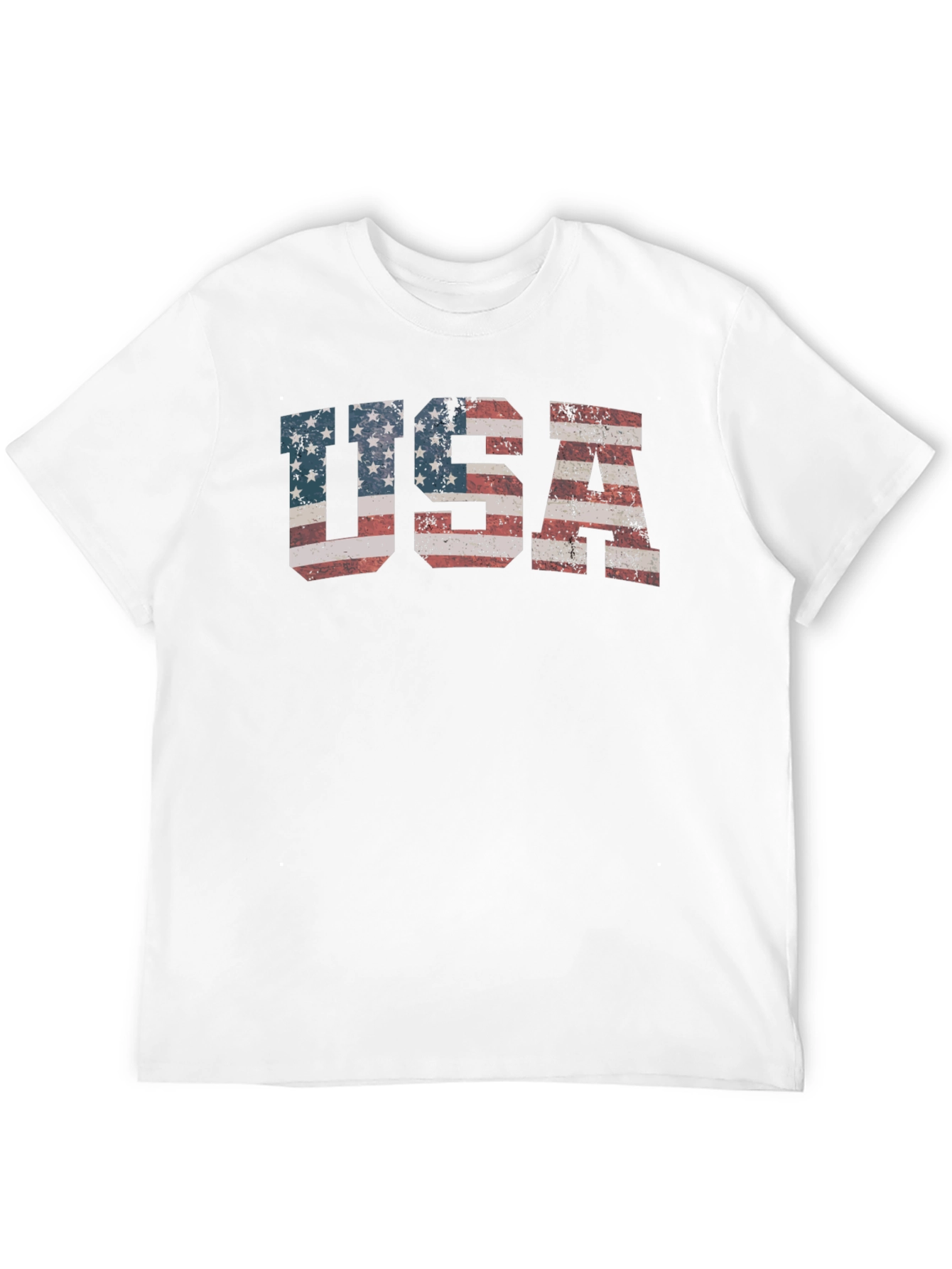 USA Flag Graphic T-Shirt