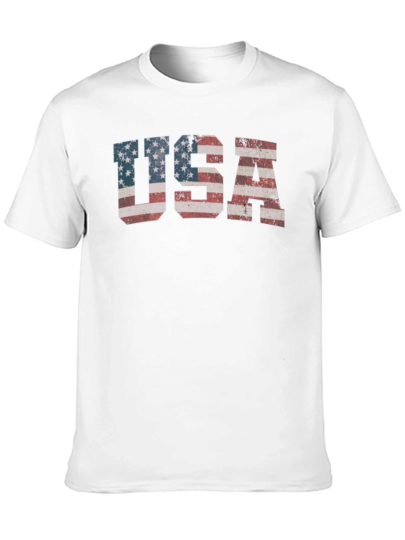 USA Flag Graphic T-Shirt
