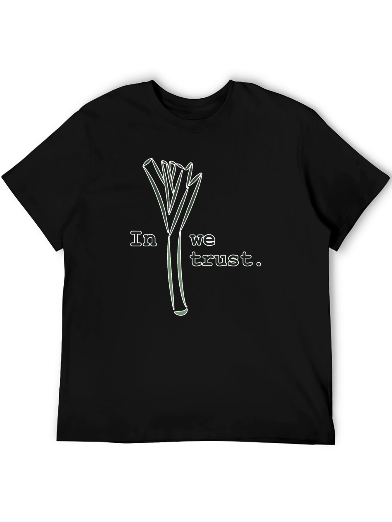 Leek In We Trust Graphic Tee