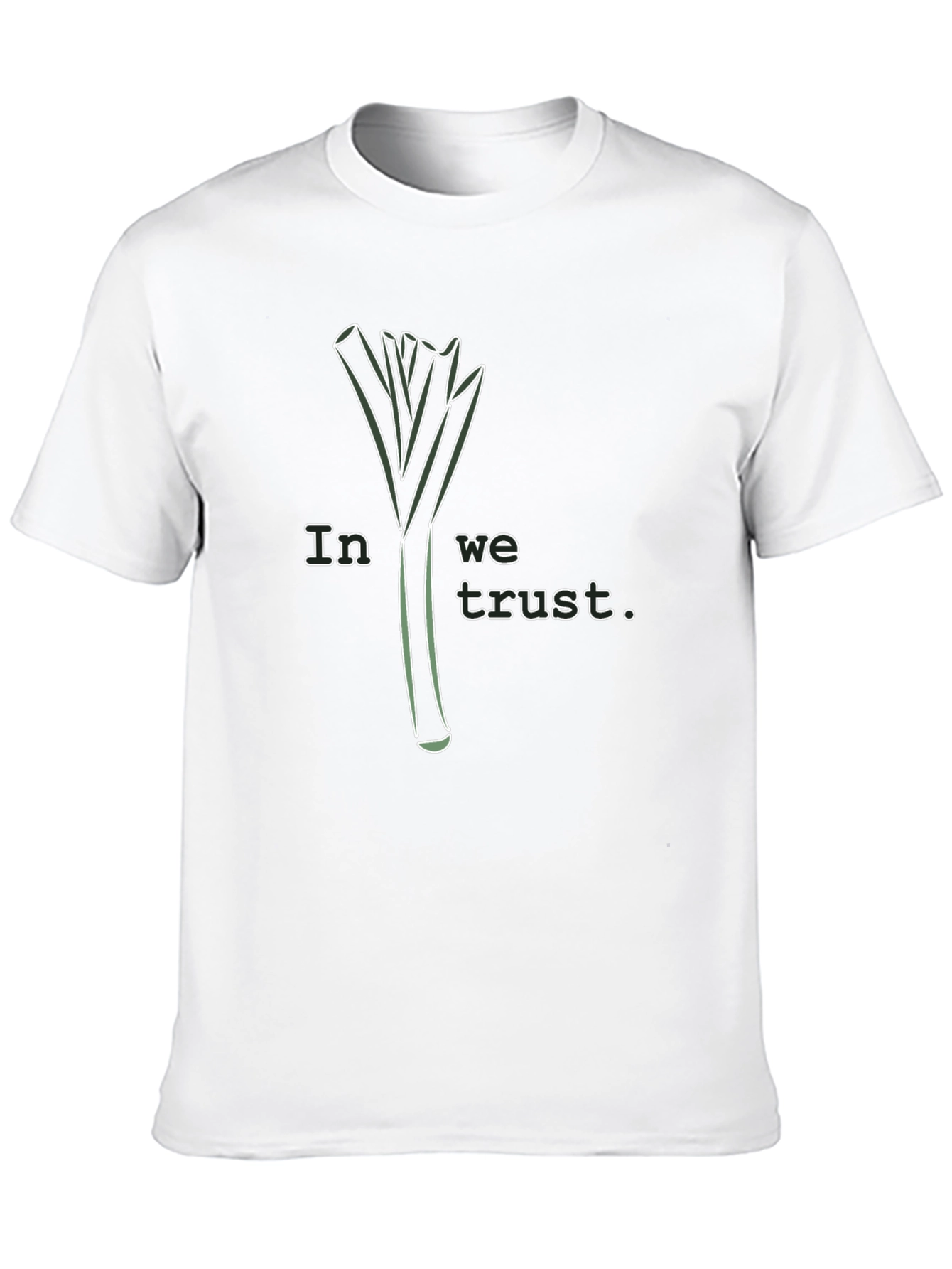 Leek In We Trust Graphic Tee