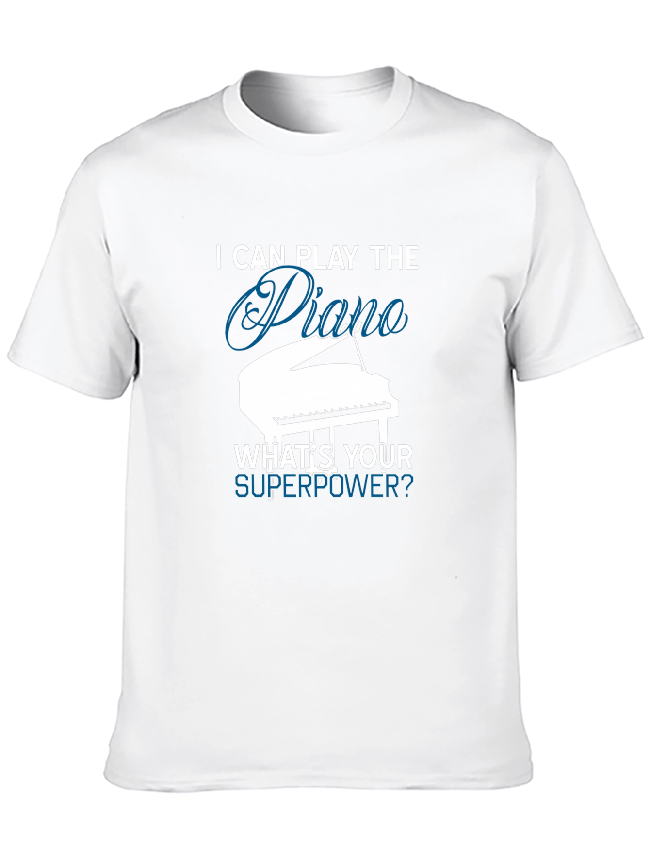 Piano Superpower T-Shirt - Musician Gift