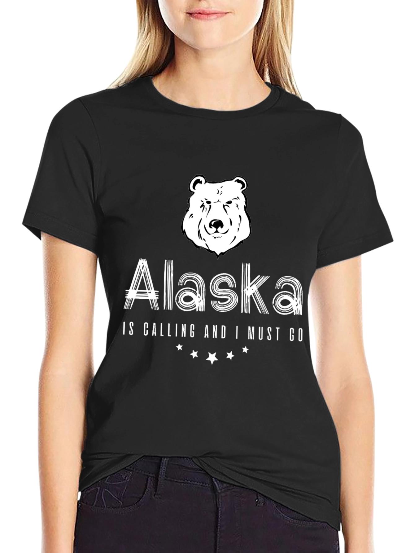 Alaska Calling Bear T-Shirt - Unisex Graphic Tee