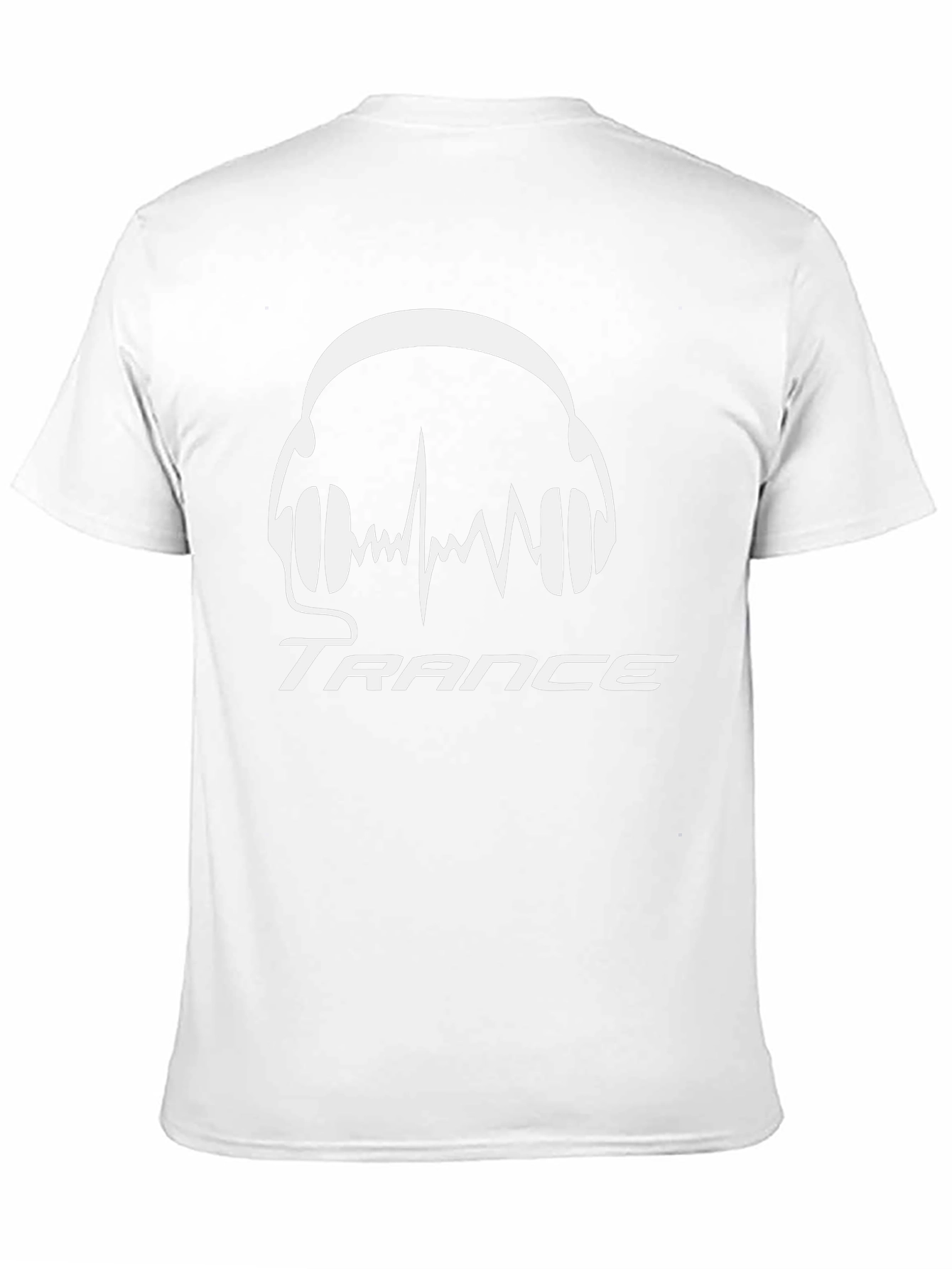Trance Music T-Shirt - DJ Headphones Graphic Tee