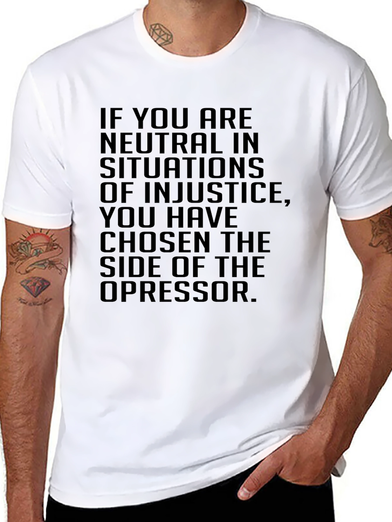 Neutrality T-Shirt - Social Justice Statement Tee