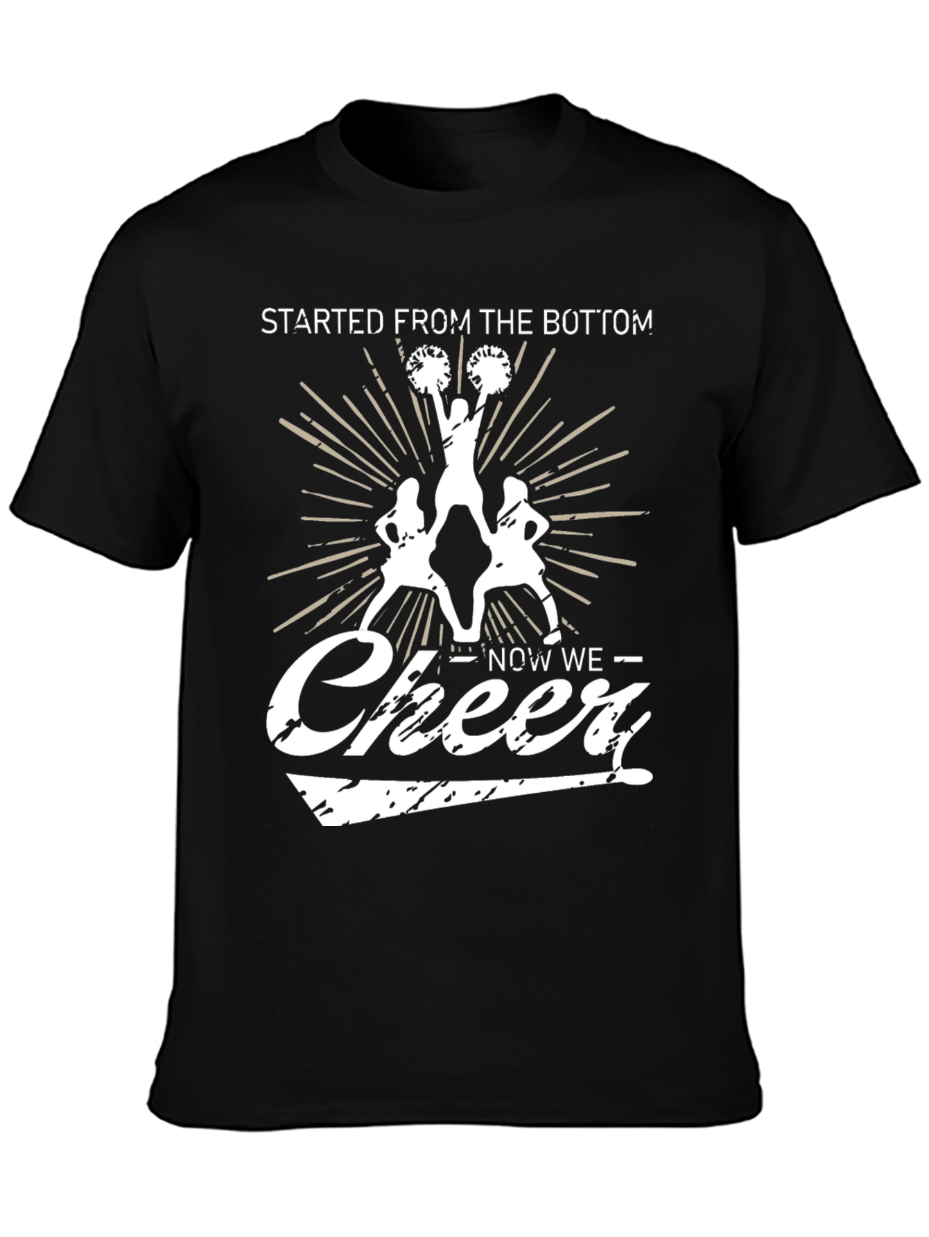 Cheer Squad Black T-Shirt