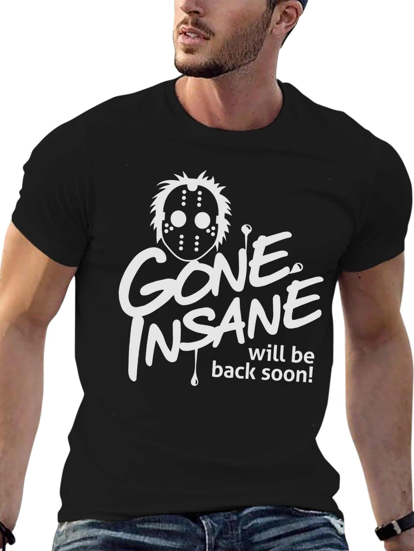 Gone Insane Friday the 13th Graphic Tee