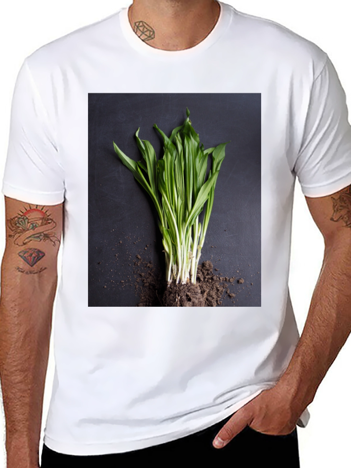 Ramp T-Shirt - Fresh Wild Leeks Graphic Tee