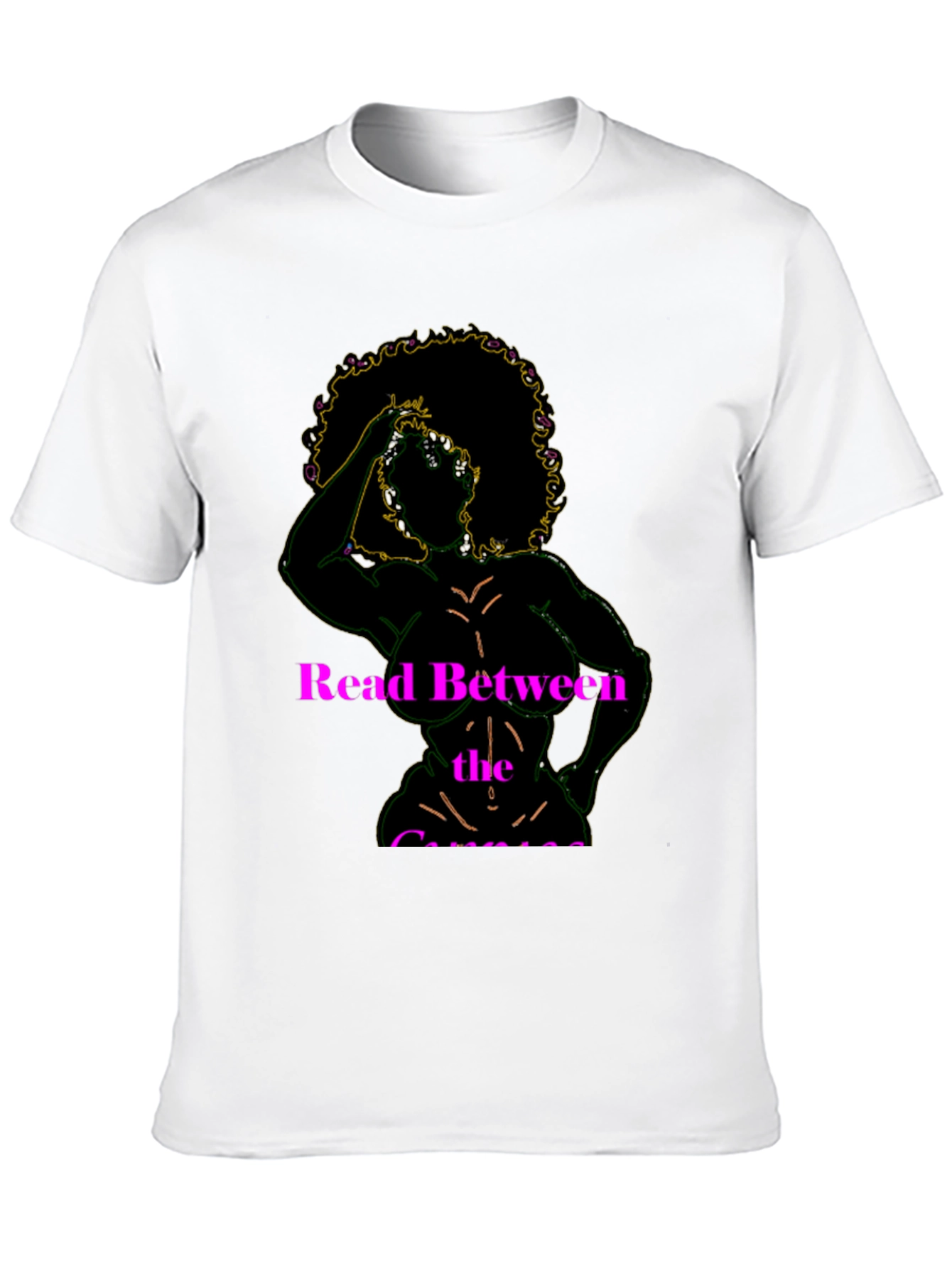 Read Between the Curves Graphic T-Shirt