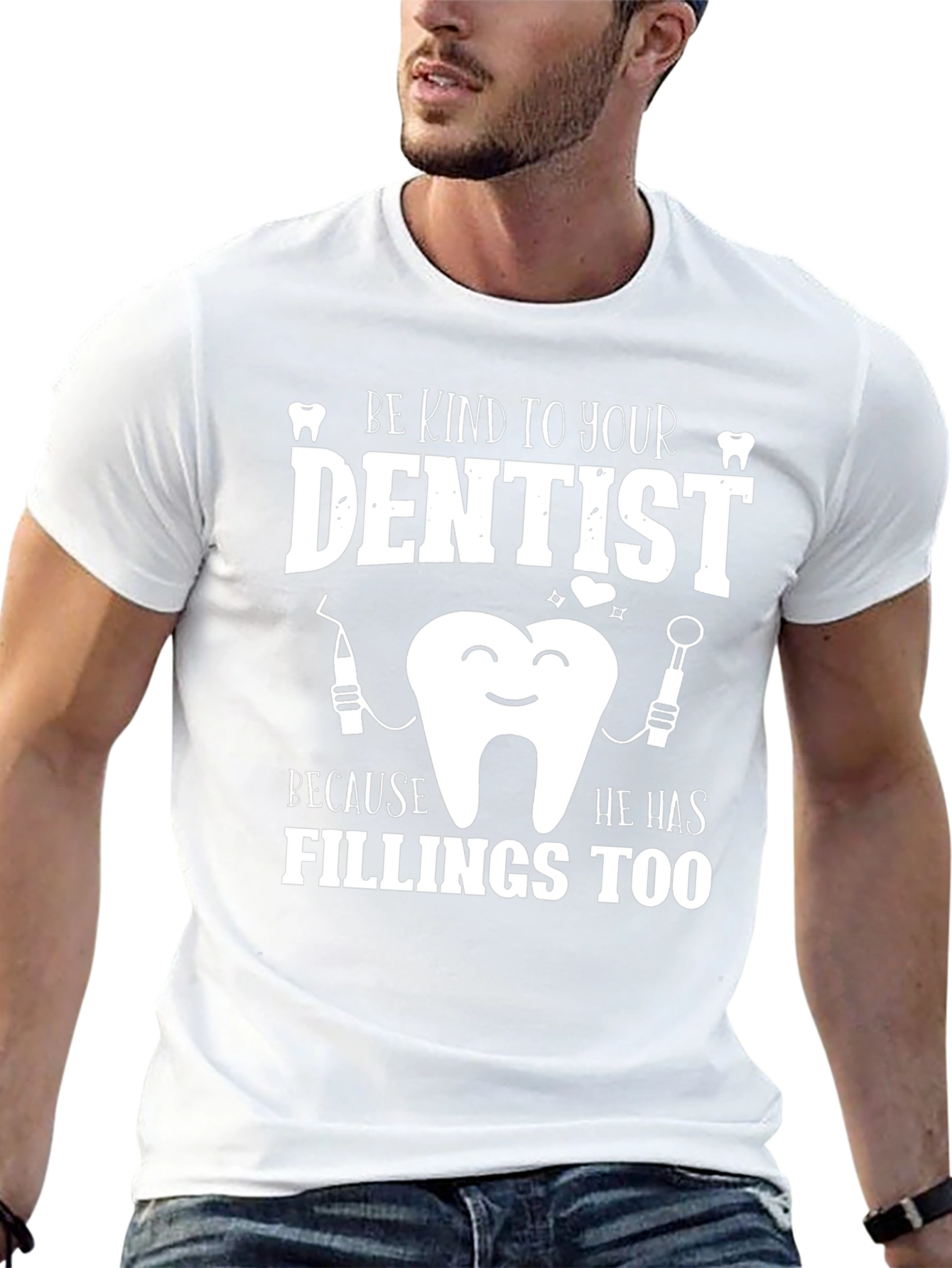 Dentist Humor Graphic Tee - Be Kind T-Shirt