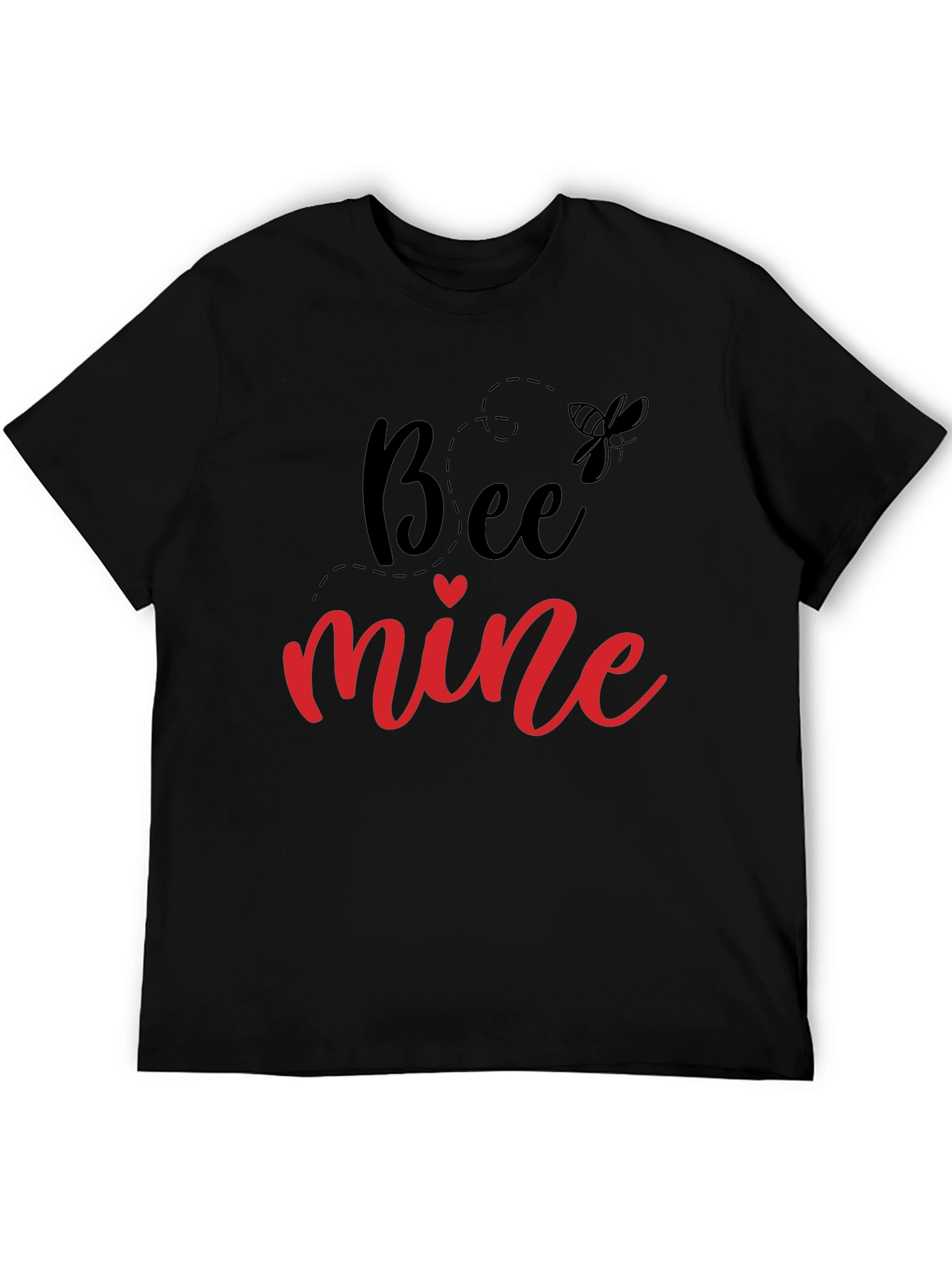 Bee Mine Valentines Day Graphic T-Shirt