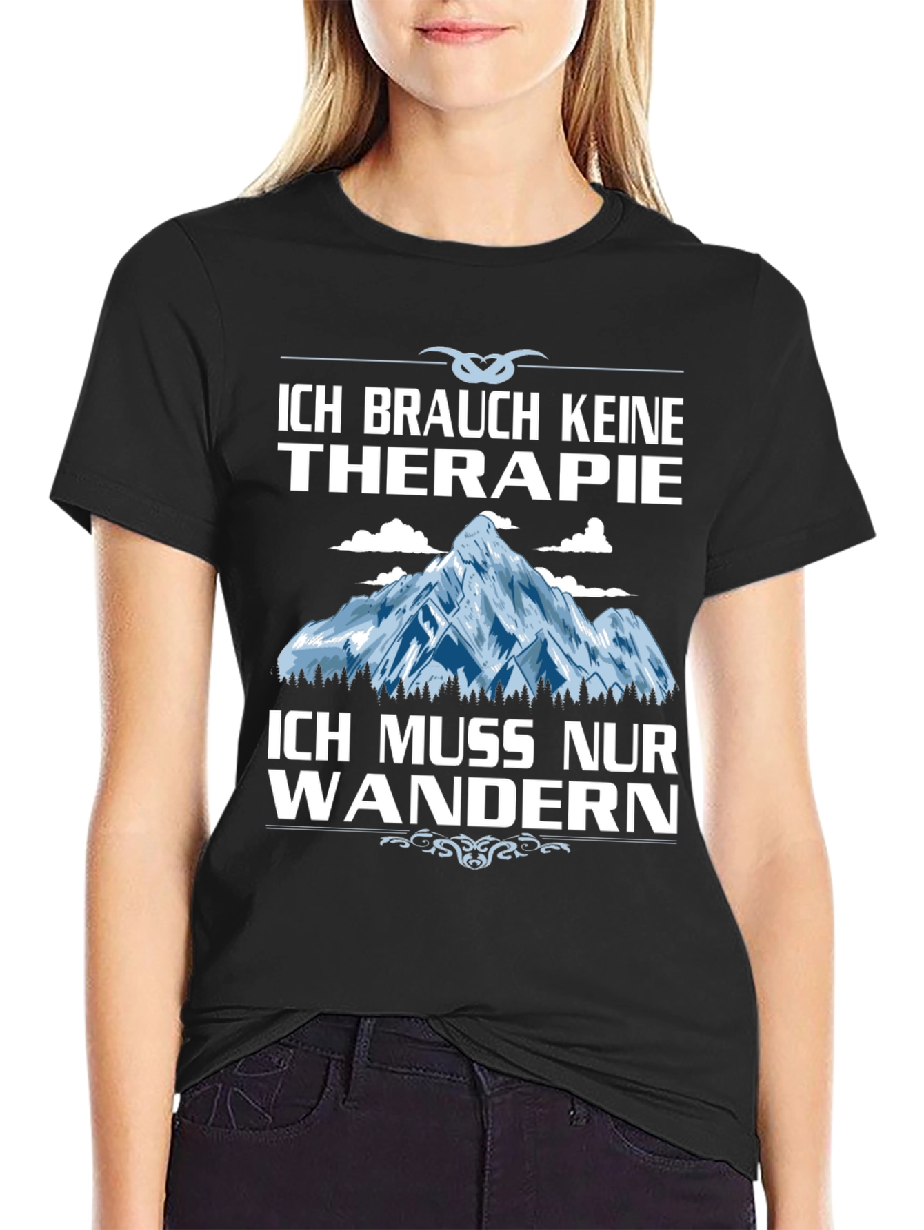 Hiking Therapy T-Shirt: Wanderlust Apparel for Mountain Lovers