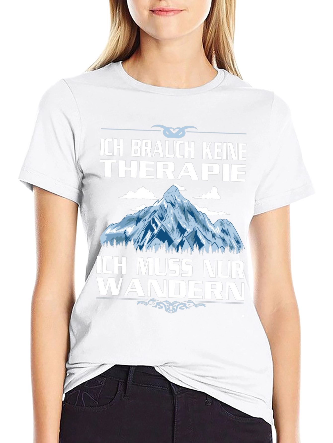 Hiking Therapy T-Shirt: Wanderlust Apparel for Mountain Lovers