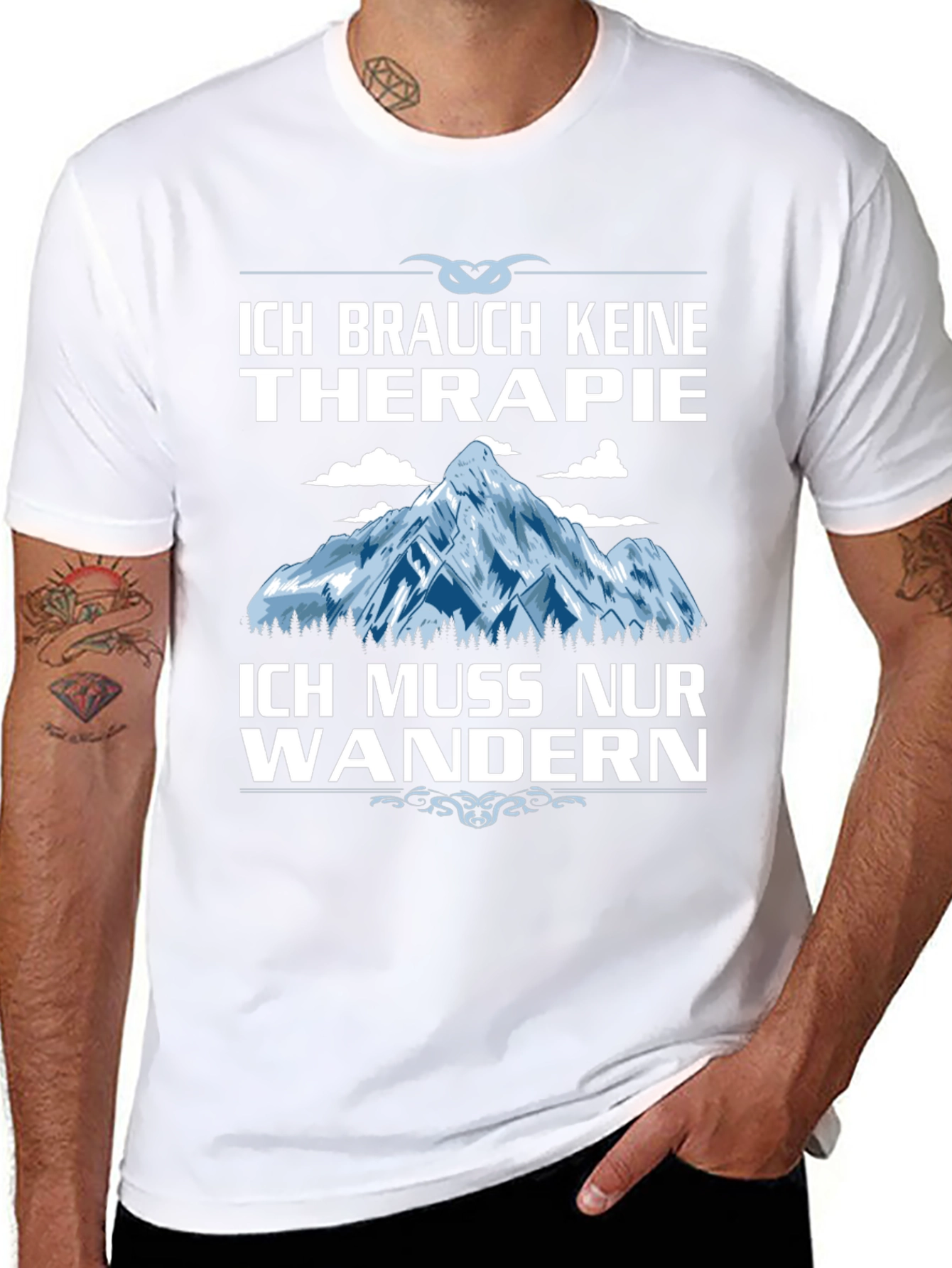 Hiking Therapy T-Shirt: Wanderlust Apparel for Mountain Lovers