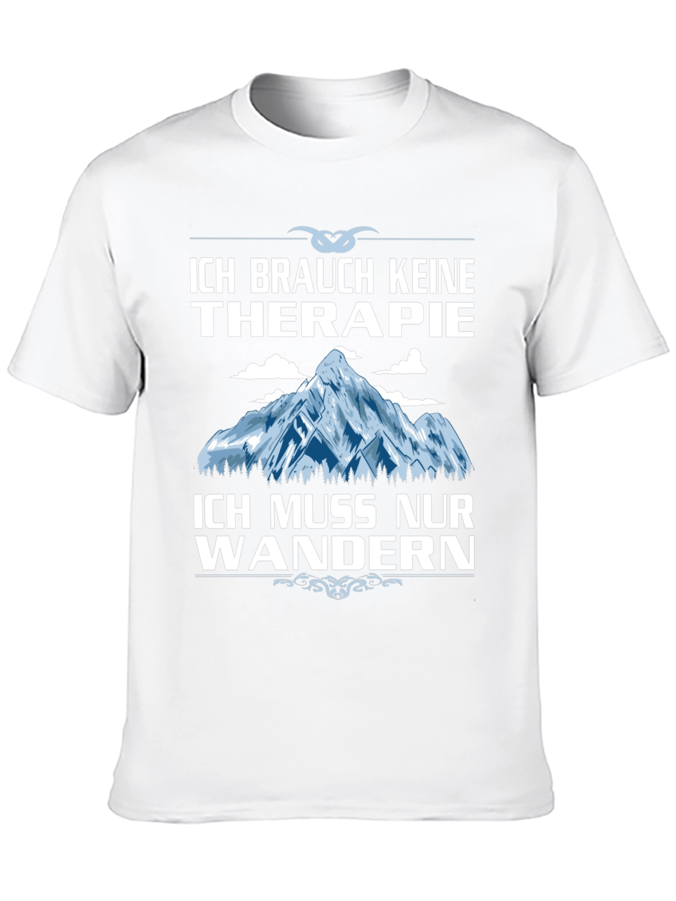 Hiking Therapy T-Shirt: Wanderlust Apparel for Mountain Lovers