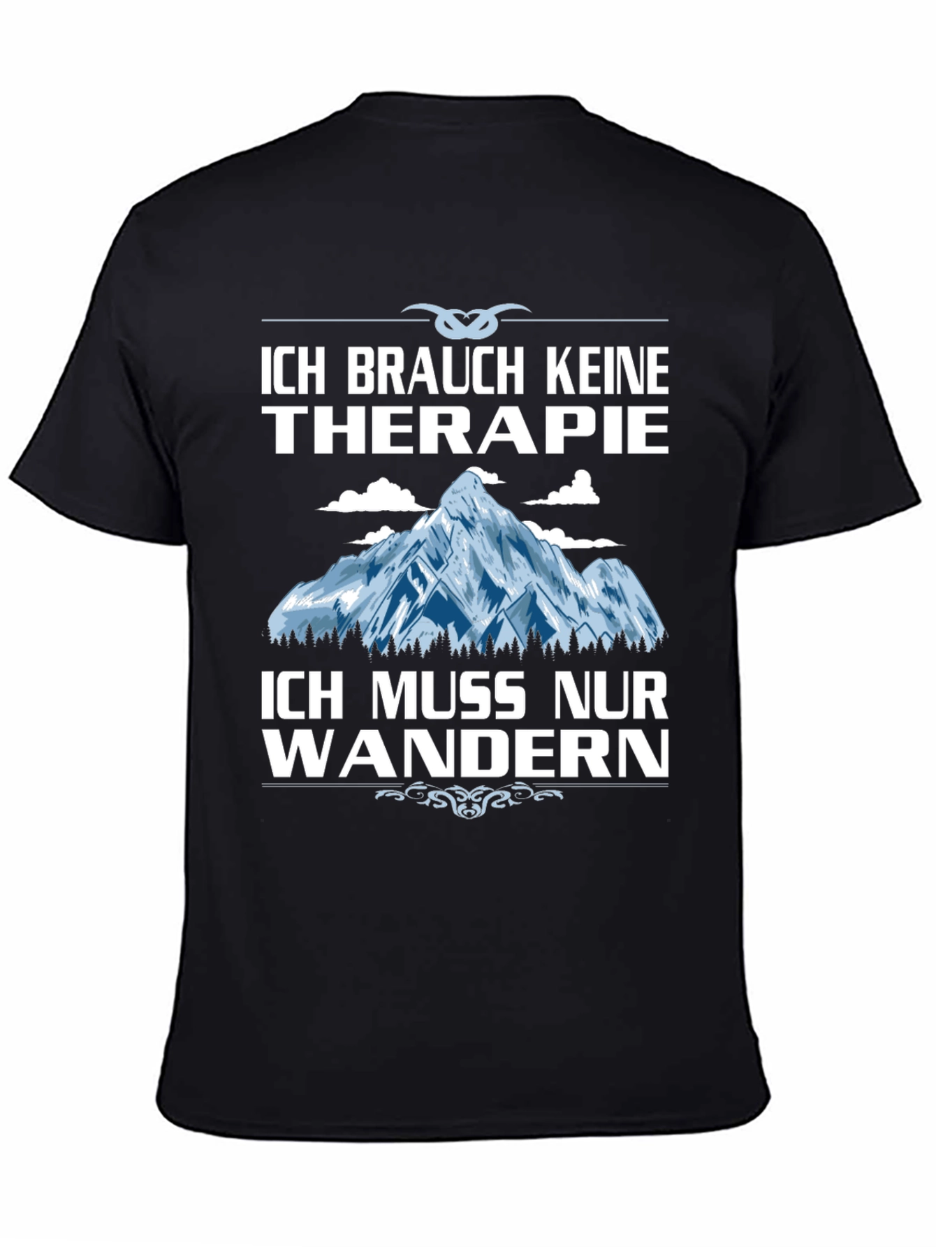 Hiking Therapy T-Shirt: Wanderlust Apparel for Mountain Lovers