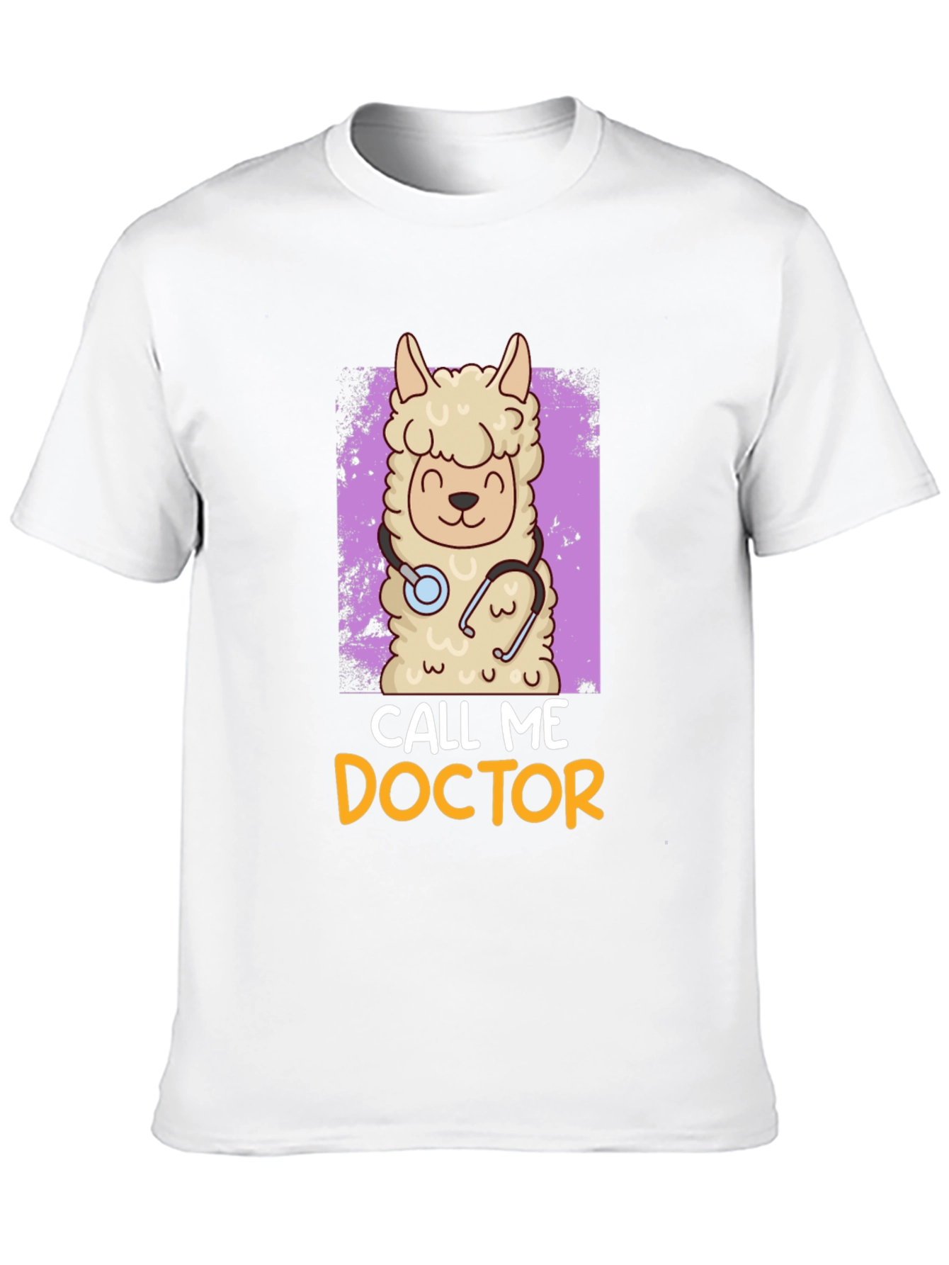 Llama Doctor T-Shirt - Funny Animal Tee