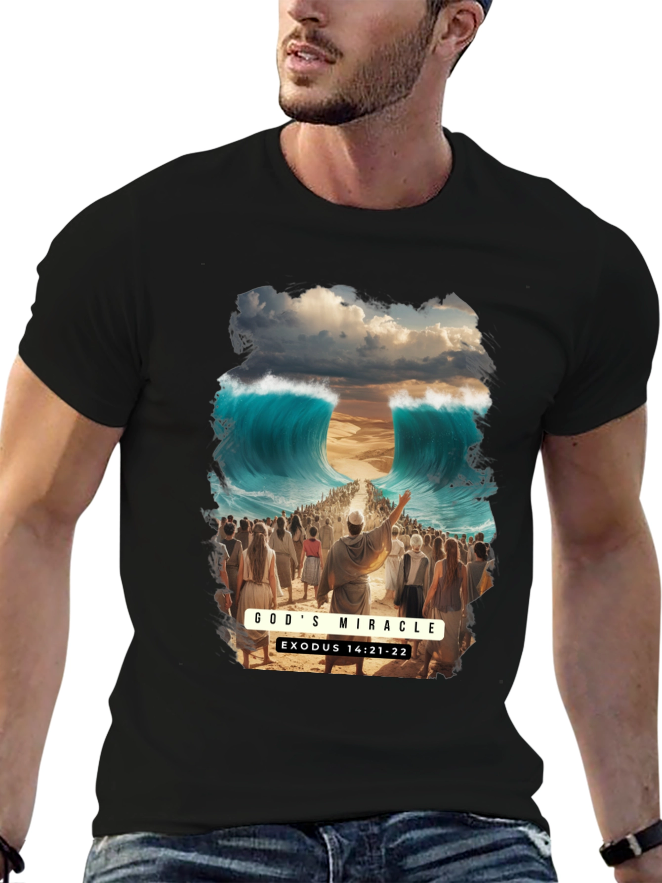 Gods Miracle Exodus T-Shirt