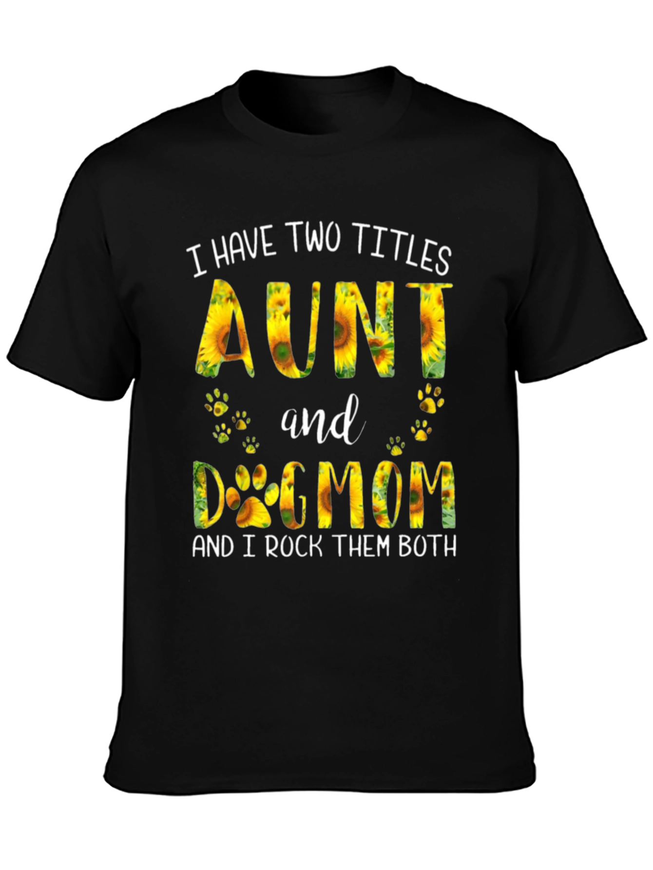 Aunt & Dog Mom Graphic Tee