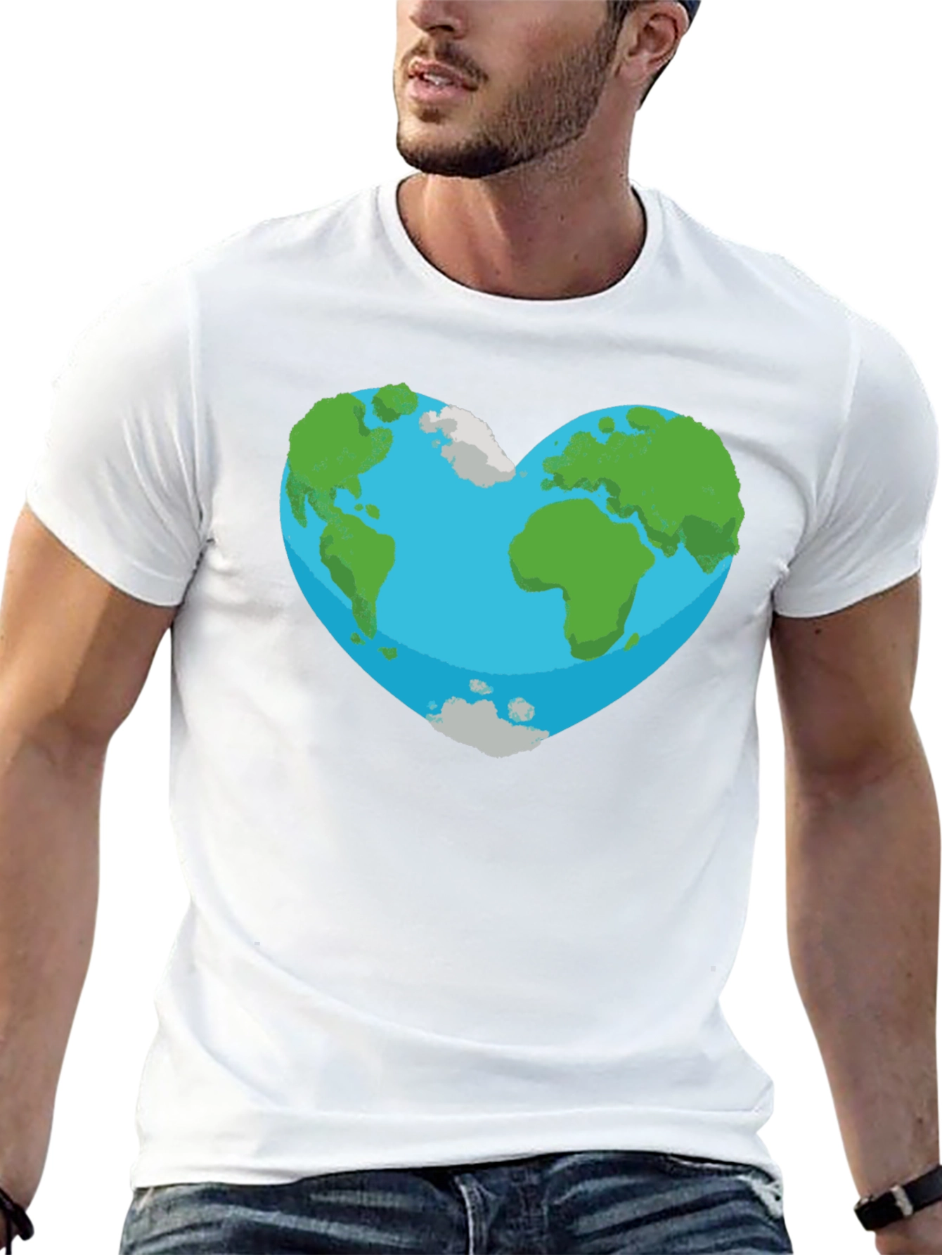 Earth Heart Graphic T-Shirt