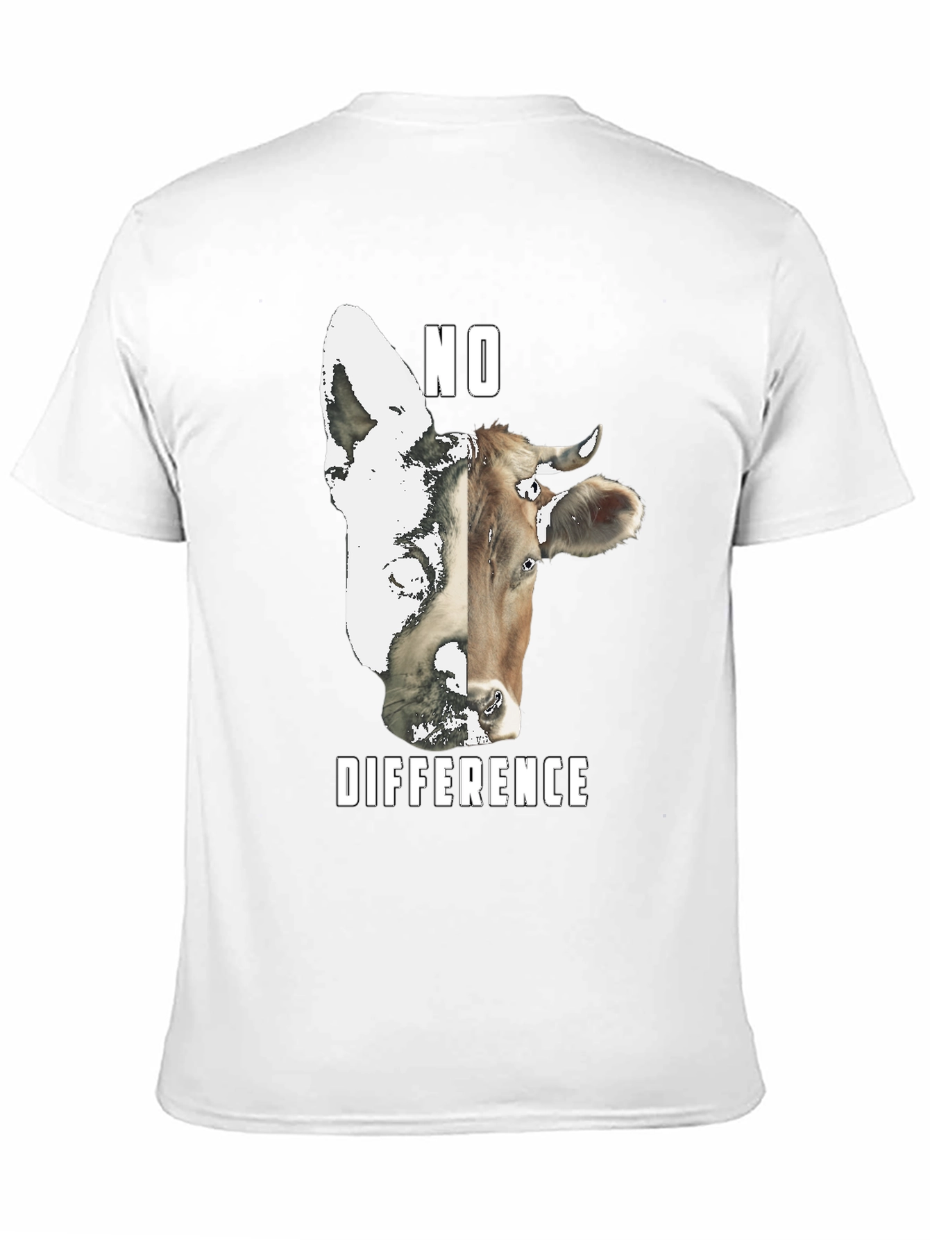 Vegan No Difference T-Shirt