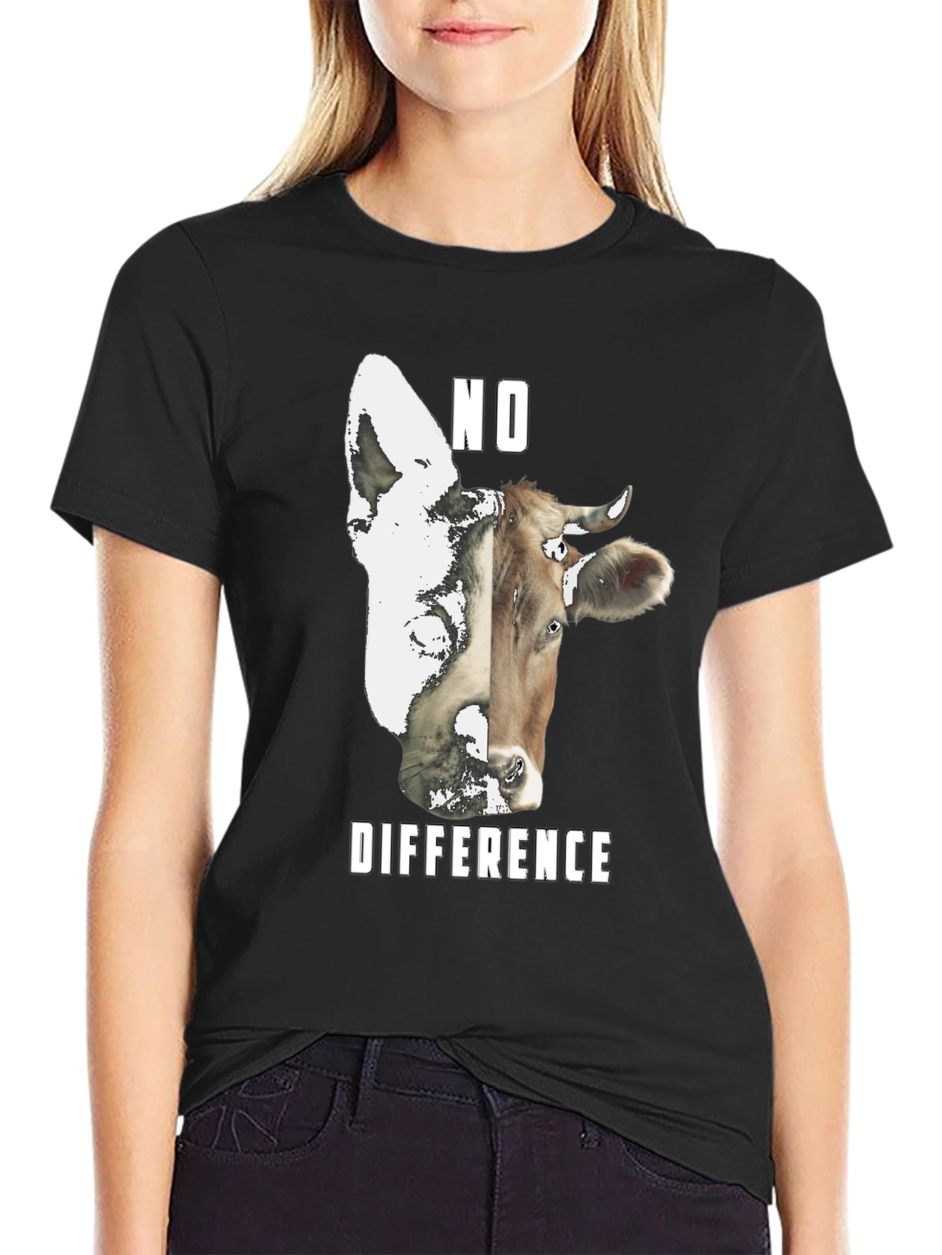 Vegan No Difference T-Shirt