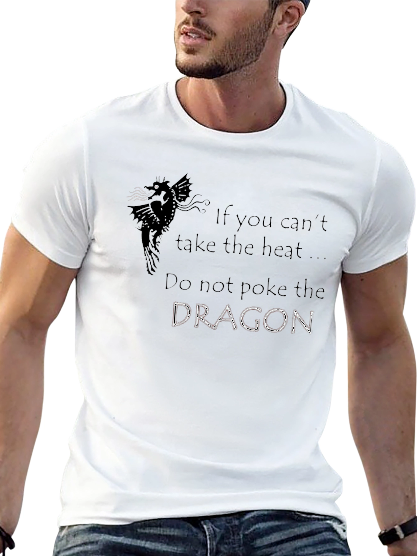 Do Not Poke the Dragon Graphic Tee