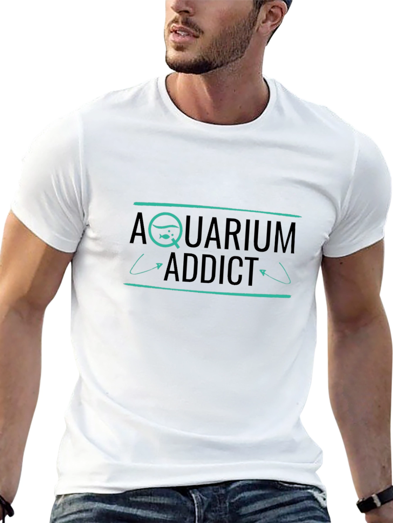 Aquarium Addict Graphic T-Shirt