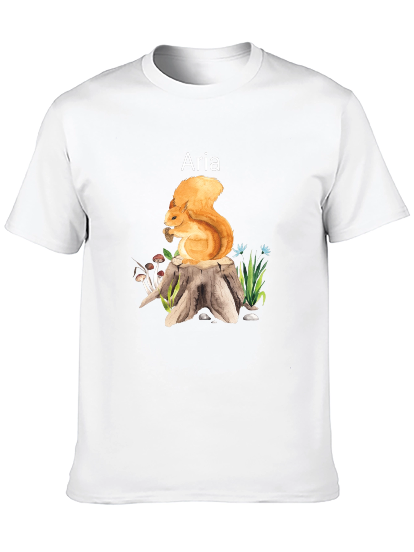 Squirrel Aria T-Shirt - Nature Lover Tee
