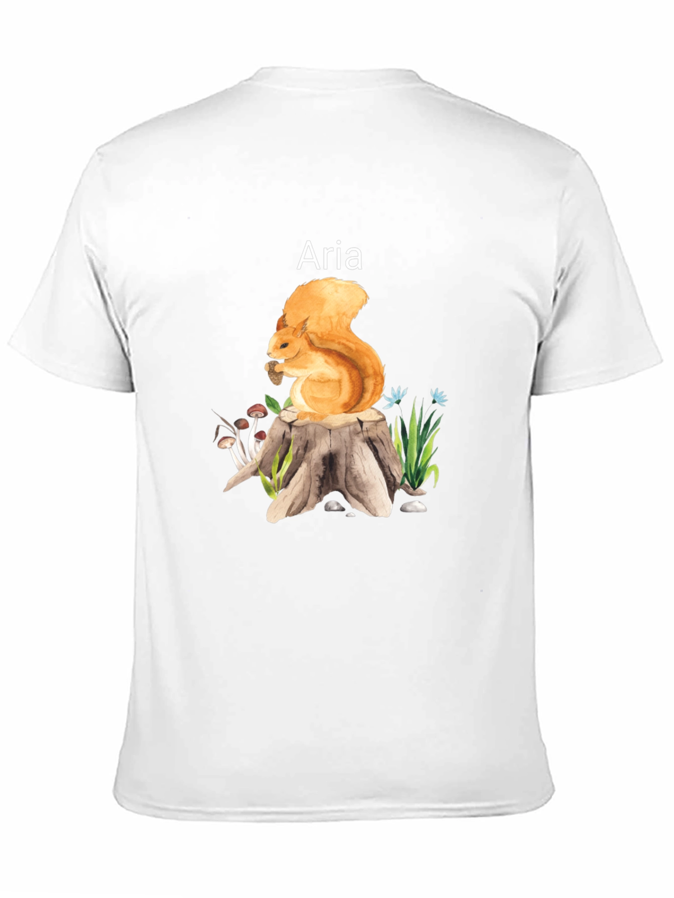 Squirrel Aria T-Shirt - Nature Lover Tee
